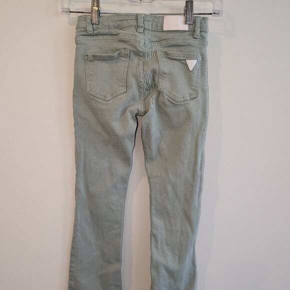 Celebrity Ace Girls Green Stretch Waist Flared Pants. Waist 11 Inseam 22 - Picture 2 of 2